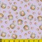 Mook Fabrics Hoppy Easter Eggs Lavender 100% Cotton Price per Yard